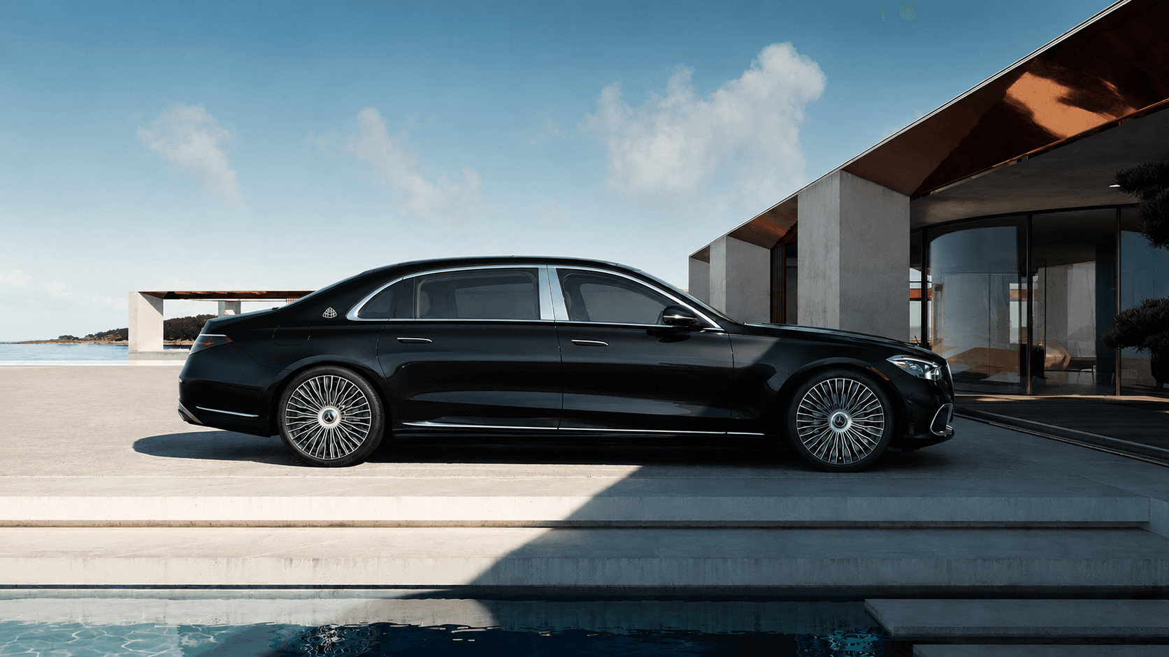 Chauffeur assisting guests at an airport transfer pickup