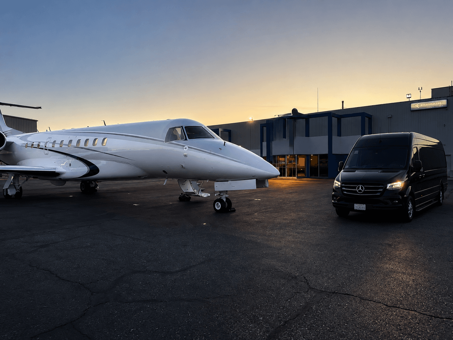 Teterboro Airport terminal exterior